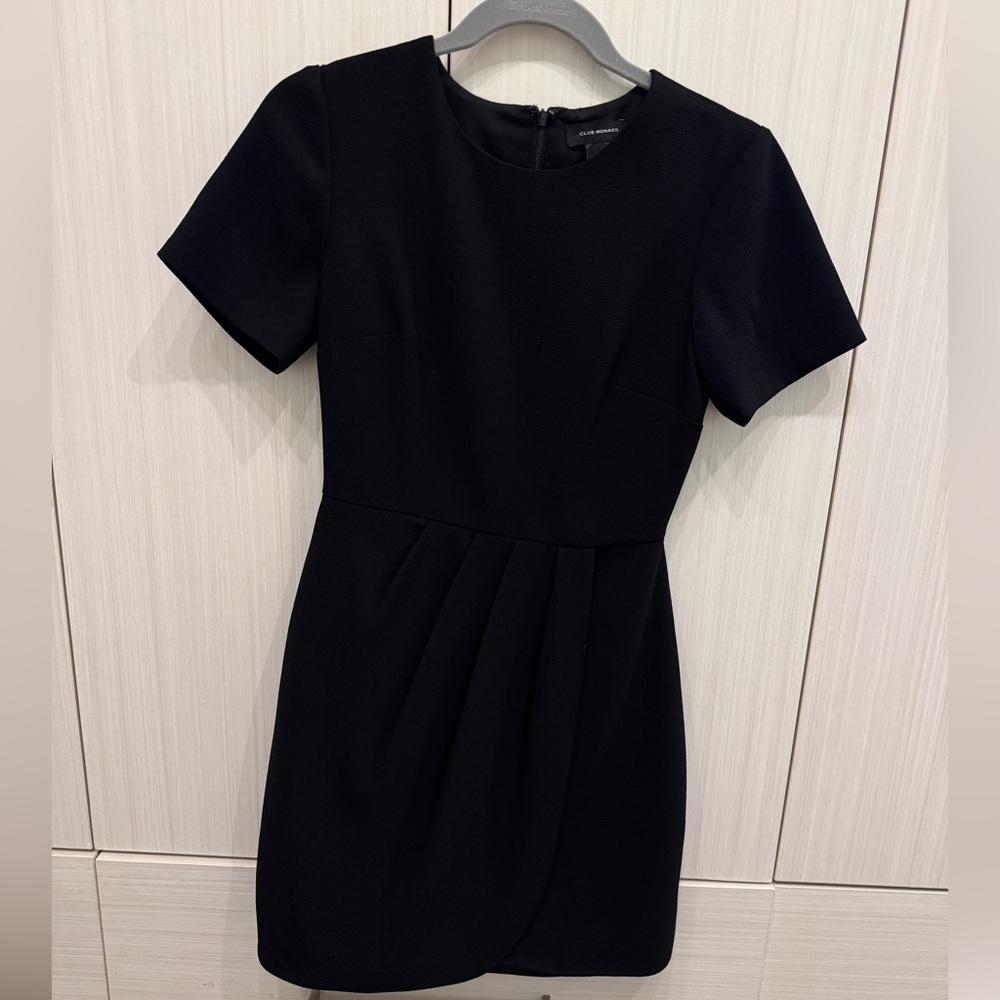 Club Monaco Classic Black Mini Dress